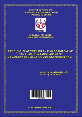 Phát Triển Dự Án Kinh Doanh Online Sản Phẩm Quà Tặng