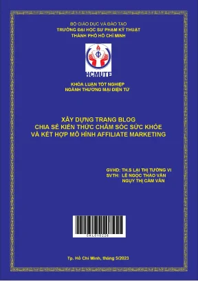 Blog Chăm Sóc Sức Khỏe Kết Hợp Affiliate Marketing