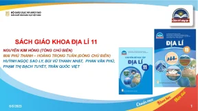 Sách Giáo Khoa Địa Lí 11: Hướng Dẫn Biên Soạn và Phương 