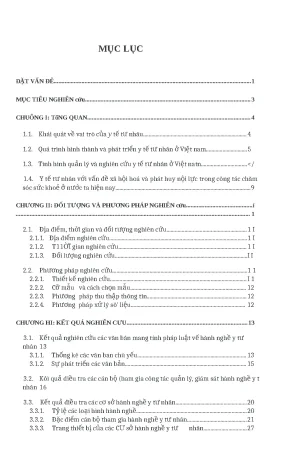 Thực trạng và giải pháp cho hoạt động y tế tư nhân tại