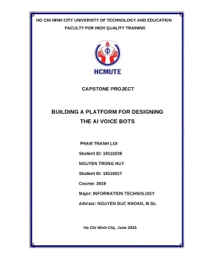 Nền tảng thiết kế bot giọng nói AI: Giải pháp tự động