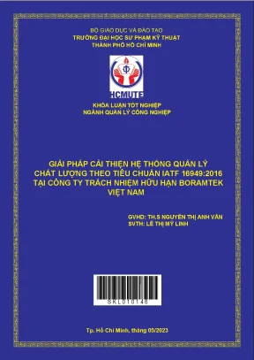 Cải Thiện Hệ Thống Quản Lý Chất Lượng IATF 16949:2016