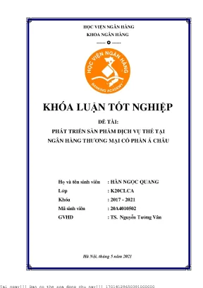Phát Triển Dịch Vụ Thẻ Ngân Hàng Á Châu: Chiến Lược và