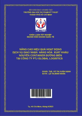 Tối Ưu Dịch Vụ Giao Nhận Hàng Xuất Khẩu Nguyên Container