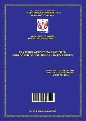 Xây Dựng Website Phát Triển Kinh Doanh Online Tại Baro