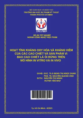 Kháng Oxy Hóa và Kháng Viêm Từ Cao Chiết Lá Ổi Rừng:
