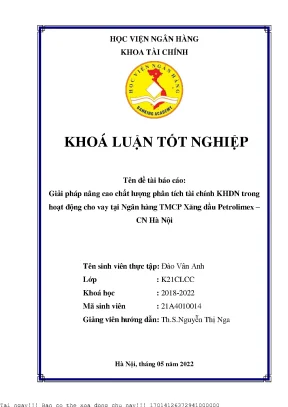 Nâng cao chất lượng phân tích tài chính doanh nghiệp