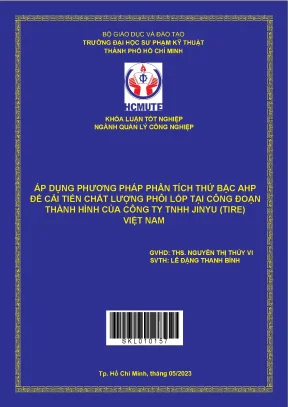Cải tiến chất lượng phôi lốp tại Jinyu Tire Việt Nam