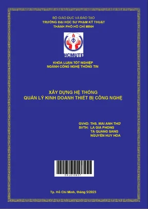 Hệ Thống Quản Lý Kinh Doanh Thiết Bị Công Nghệ Hiện Đại