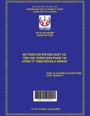 Chi Phí Sản Xuất và Tính Giá Thành Sản Phẩm Tại Công Ty