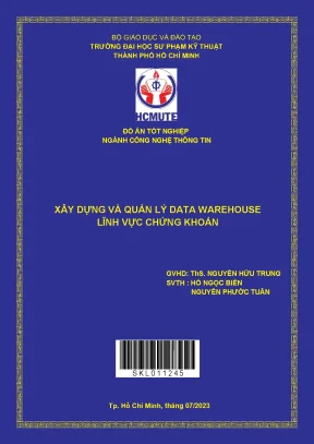 Quản lý Data Warehouse trong lĩnh vực Chứng khoán