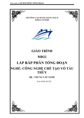 Giáo Trình Lắp Ráp Phân Tổng Đoạn Trong Công Nghệ Chế 