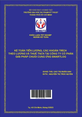 Kế Toán Tiền Lương và Các Khoản Trích Theo Lương Tại
