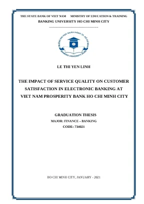 Tác động của chất lượng dịch vụ đến sự hài lòng của 
