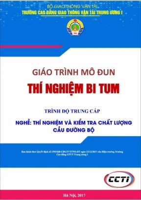 Trọn bộ Giáo trình Thí nghiệm Bitum (Nhựa đường) Tiêu chuẩn