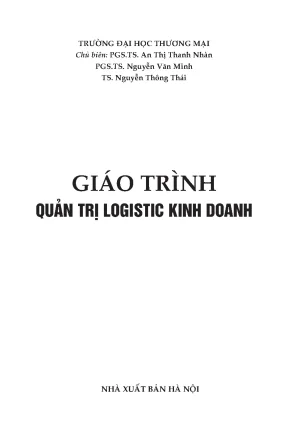 Giáo Trình Quản Trị Logistics Kinh Doanh Hiện Đại
