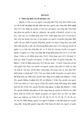 Bảo Đảm Quyền Bầu Cử Cho Người Bị Tạm Giữ Tạm Giam Tại