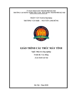 Giáo Trình Cấu Trúc Máy Tính Cho Sinh Viên Nghề Điện Tử