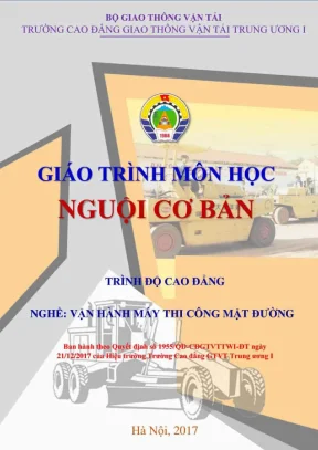 Giáo trình Nguội cơ bản nghề máy thi công mặt đường