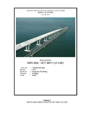 Khám Phá Sức Bền Vật Liệu Trong Kỹ Thuật Xây Dựng