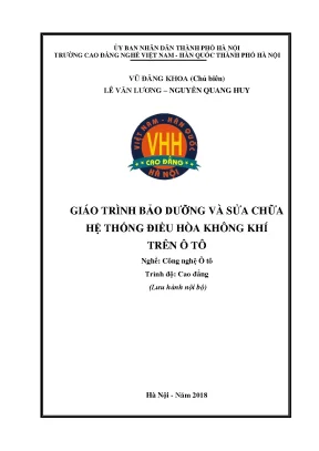 Hướng Dẫn Bảo Dưỡng và Sửa Chữa Hệ Thống Điều Hòa Ô Tô