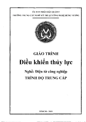 Giáo Trình Điều Khiển Thủy Lực Ngành Điện Tử Công Nghiệp