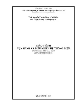 Hướng Dẫn Vận Hành và Điều Khiển Hệ Thống Điện