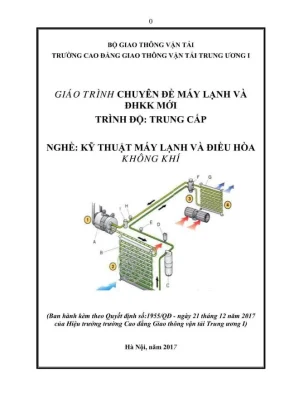 Giáo trình Kỹ thuật Máy lạnh & Điều hòa Ô tô (Full)