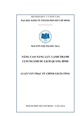 Nâng cao năng lực cạnh tranh du lịch Quảng Bình