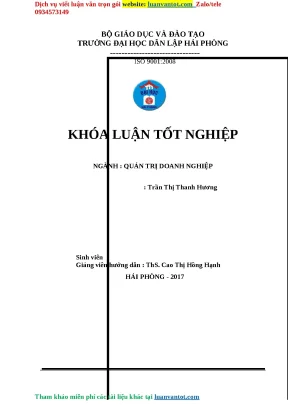 Nâng cao hiệu quả sản xuất kinh doanh tại công ty TNHH