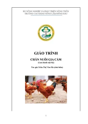 Giáo Trình Chăn Nuôi Gia Cầm Tại Trường Cao Đẳng Nông 