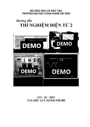 Hướng Dẫn Thí Nghiệm Điện Tử BJT