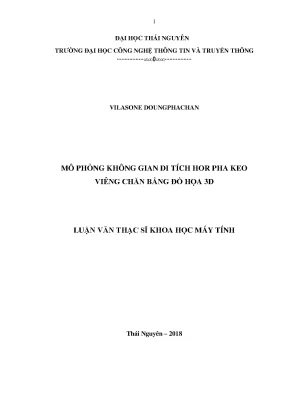 Mô Phỏng Không Gian Di Tích Hor Pha Keo Viêng Chăn Bằng