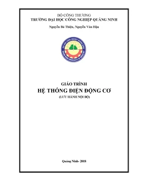 Giáo Trình Hệ Thống Điện Động Cơ Ô Tô Hiện Đại
