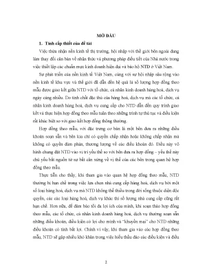 Bảo vệ quyền lợi người tiêu dùng trong hợp đồng theo mẫu