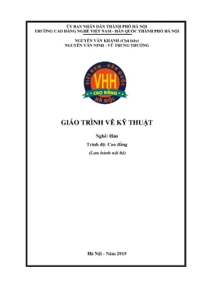 Giáo Trình Vẽ Kỹ Thuật Nghề Hàn Cao Đẳng