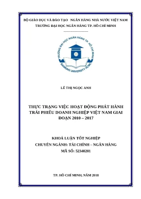 Thực trạng phát hành trái phiếu doanh nghiệp Việt Nam
