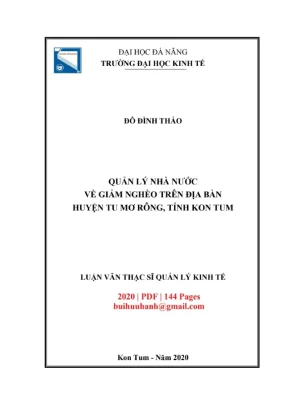 Dịch vụ viết luận văn thạc sỹ quản lý nhà nước chuyên nghiệp