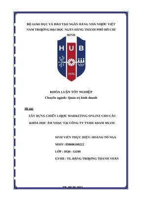Chiến Lược Marketing Online Hiệu Quả Cho Khóa Học Âm
