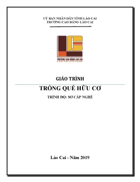 Hướng Dẫn Trồng Quế Hữu Cơ Sơ Cấp