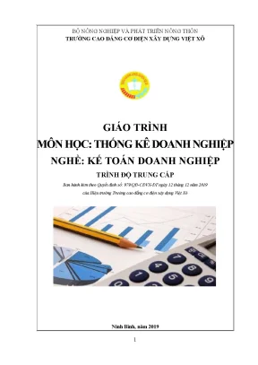 Giáo Trình Thống Kê Doanh Nghiệp Nghề Kế Toán Trung Cấp