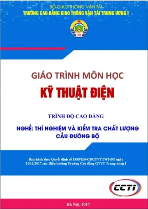 Giáo trình Điện Kỹ Thuật ngành Cầu Đường Bộ Cao Đẳng