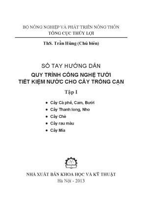 Hướng Dẫn Tưới Tiết Kiệm Nước Cho Cây Trồng Cạn