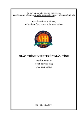 Giáo Trình Kiến Trúc Máy Tính Cơ Điện Tử Cao Đẳng