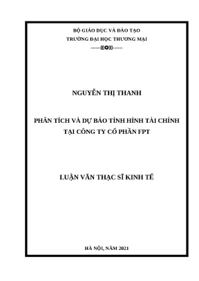 Phân Tích và Dự Báo Tài Chính Tại Công Ty Cổ Phần FPT