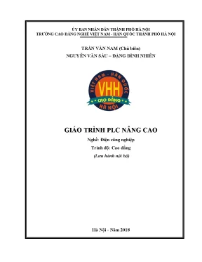 Giáo Trình PLC Nâng Cao Cho Nghề Điện Công Nghiệp