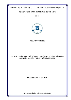 Tín Dụng Ngân Hàng và Phát Triển Thị Trường Bất Động Sản