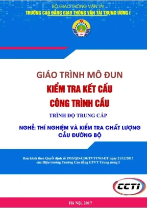 Giáo trình Kiểm tra Kết cấu Cầu đường bộ Trình độ Trung cấp