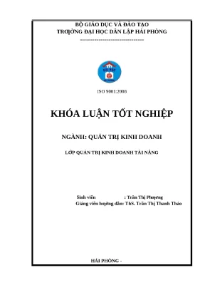 Hoàn thiện kế toán hàng tồn kho tại Công ty Chấn Phong