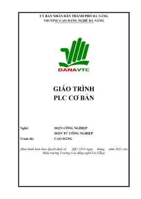 Giáo Trình PLC Cơ Bản Cho Nghề Điện Công Nghiệp